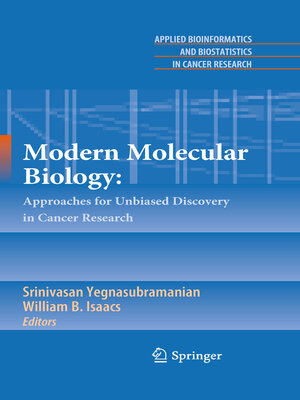 cover image of Modern Molecular Biology